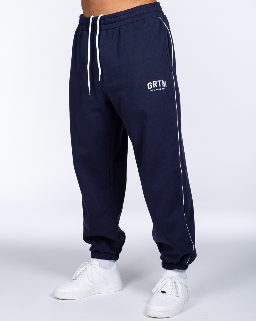 OVERSIZED SWEATPANTS GRTM NAVY