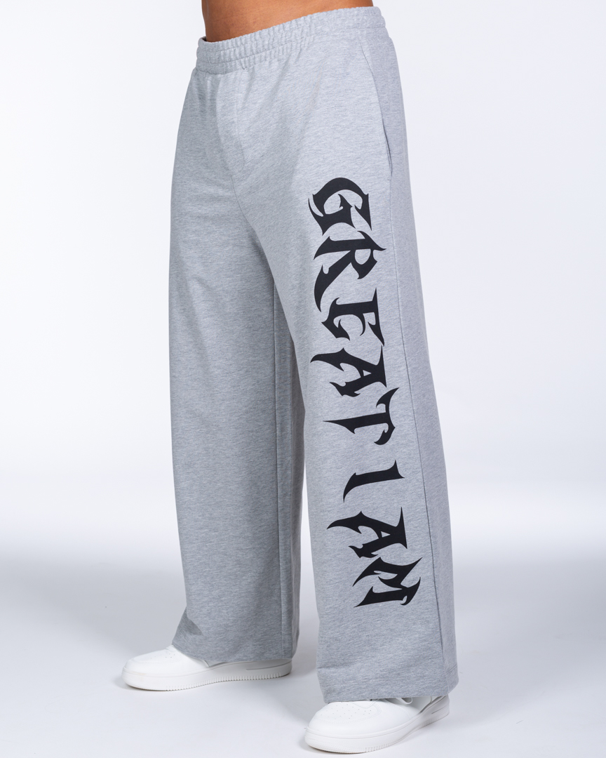 STRAIGHT PANTS NOT GIVEN GREY