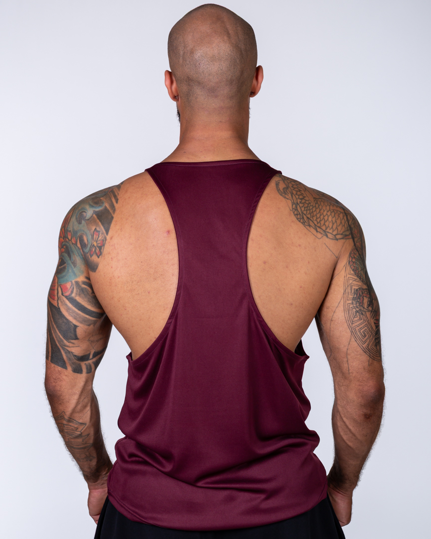 Alternative view of STRINGER CORE BURGUNDY