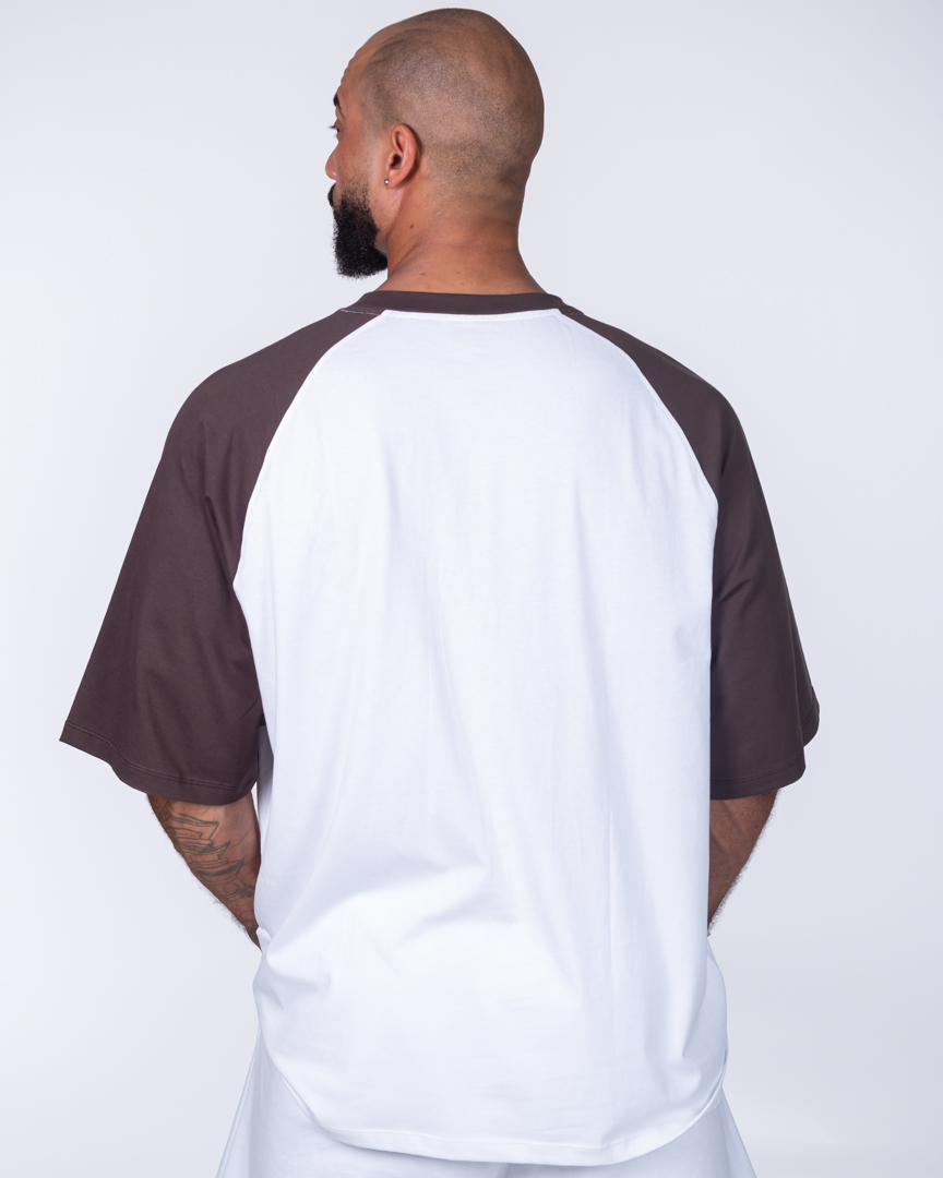 Alternative view of OVERSIZED T-SHIRT TIGER BROTHERHOOD BROWN