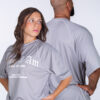 OVERSIZED T-SHIRT WAY OF LIFE GREY - Great I Am