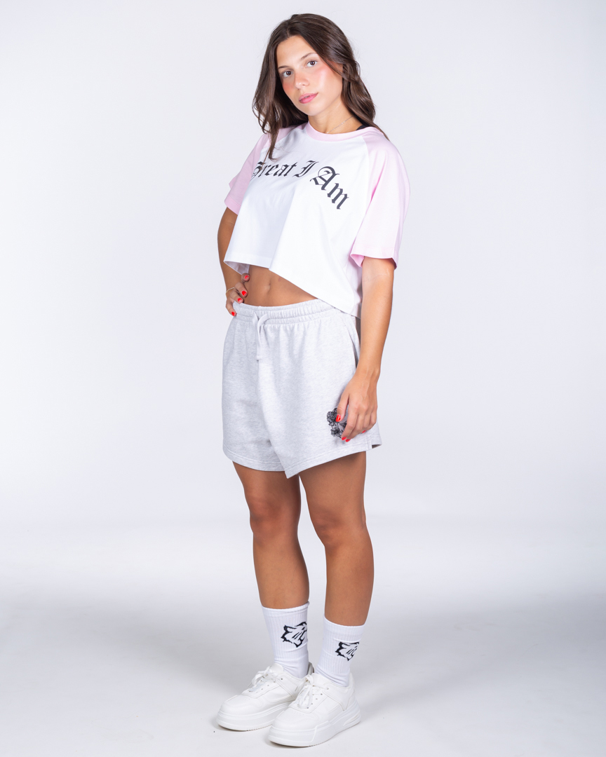 Alternative view of CROPPED T-SHIRT BROTHERHOOD PINK