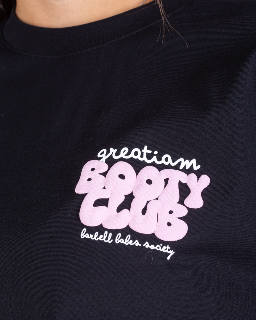 Alternative view of REGULAR T-SHIRT BOOTY CLUB BLACK