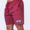 GRTM SHORTS BURGUNDY - Great I Am