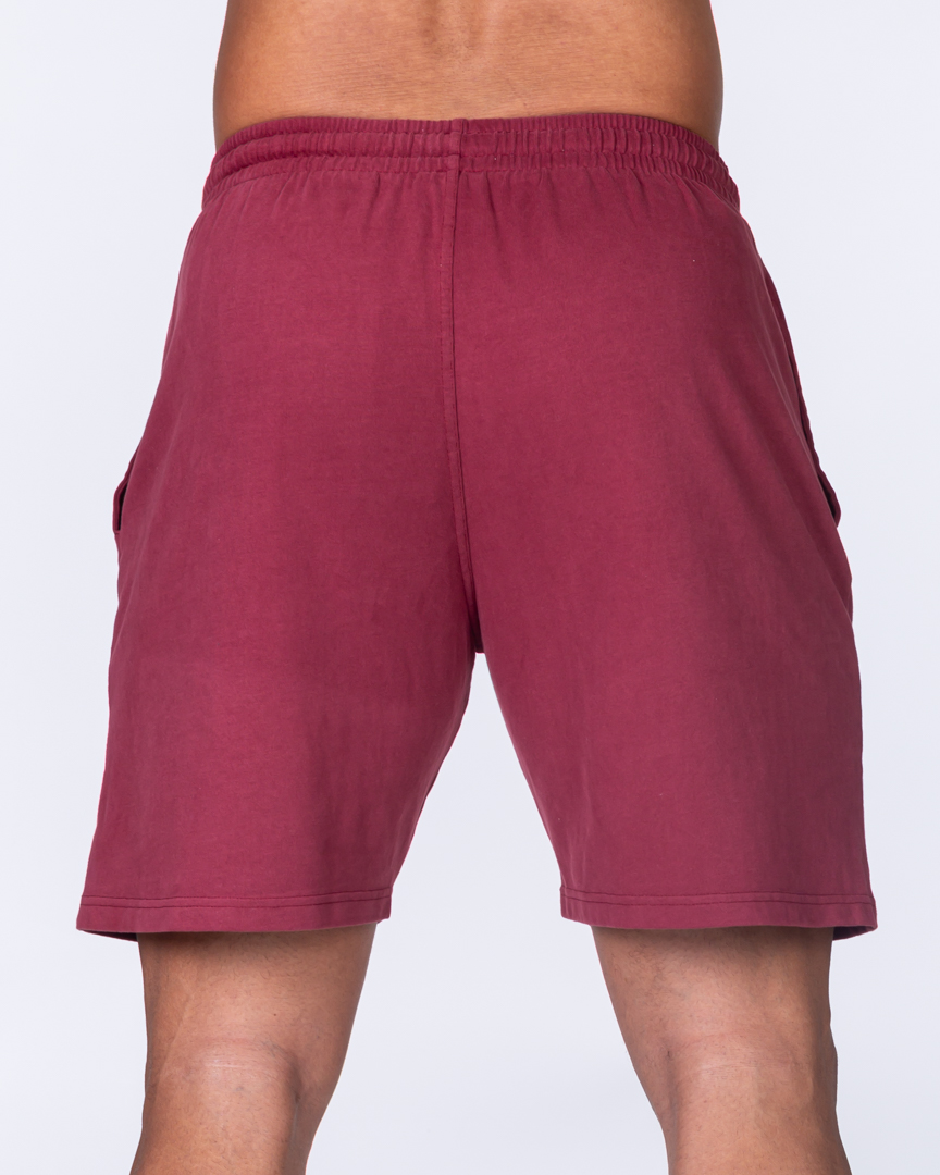 Alternative view of GRTM SHORTS BURGUNDY