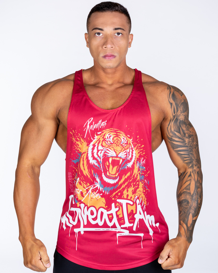 STRINGER RELENTLESS TIGER RED