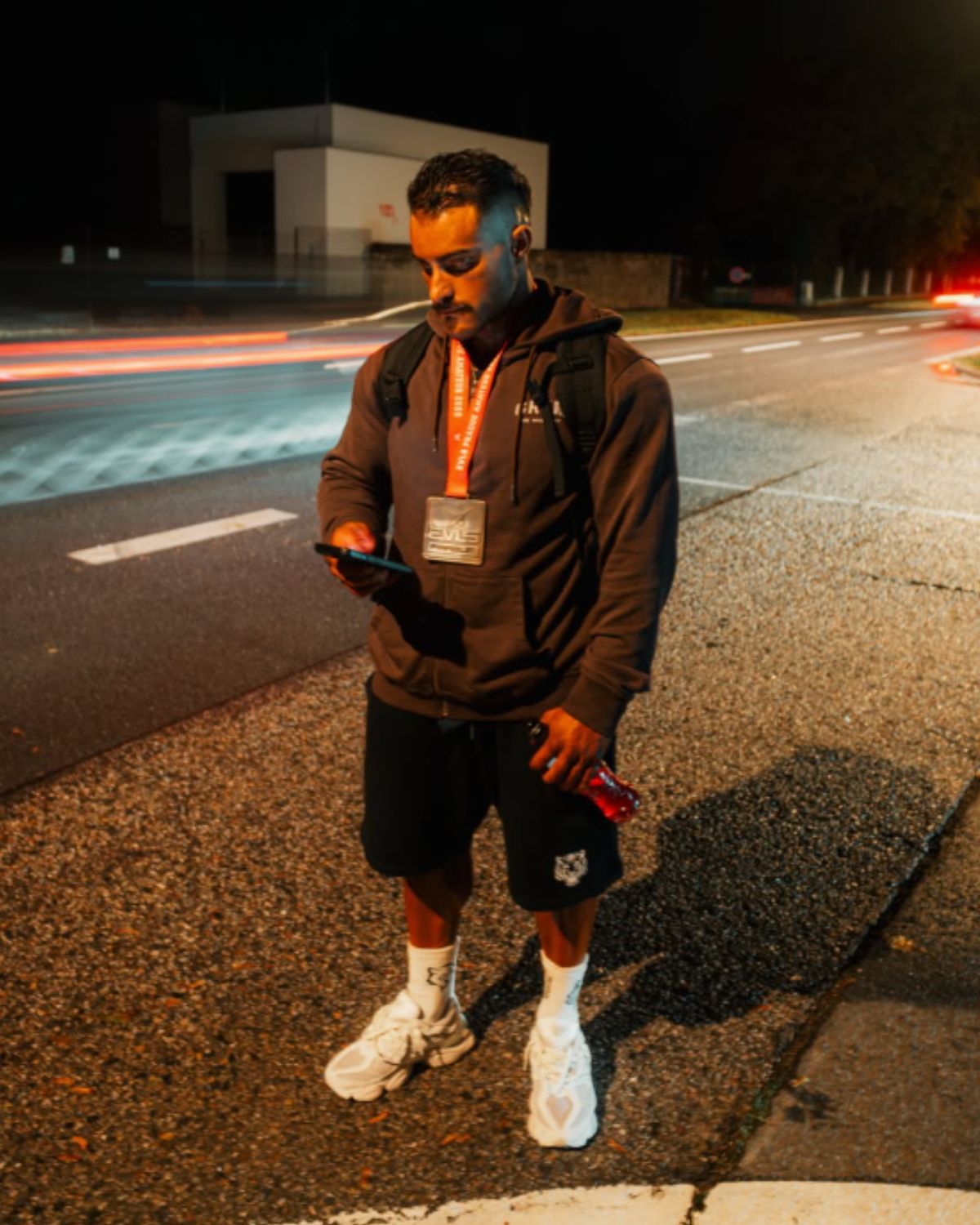 André Velez depois da competição em Praga