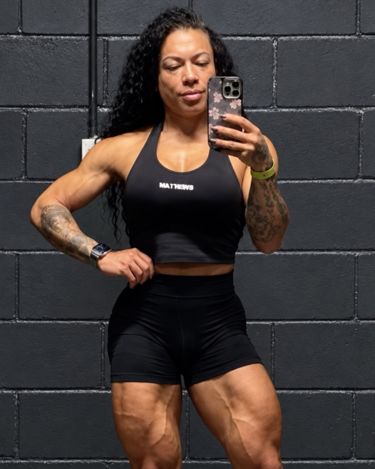 Cátia Moreira training in Great I Am