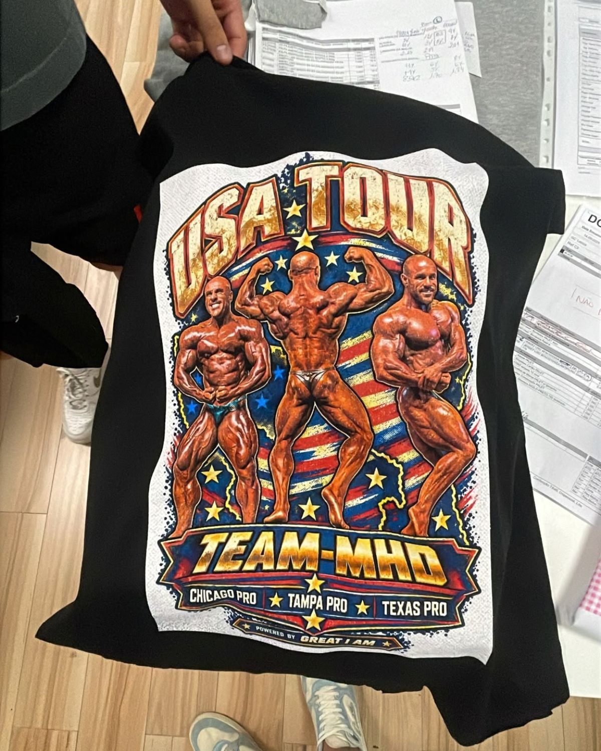 Testes de desenvolvimento das peças exclusivas Great I Am