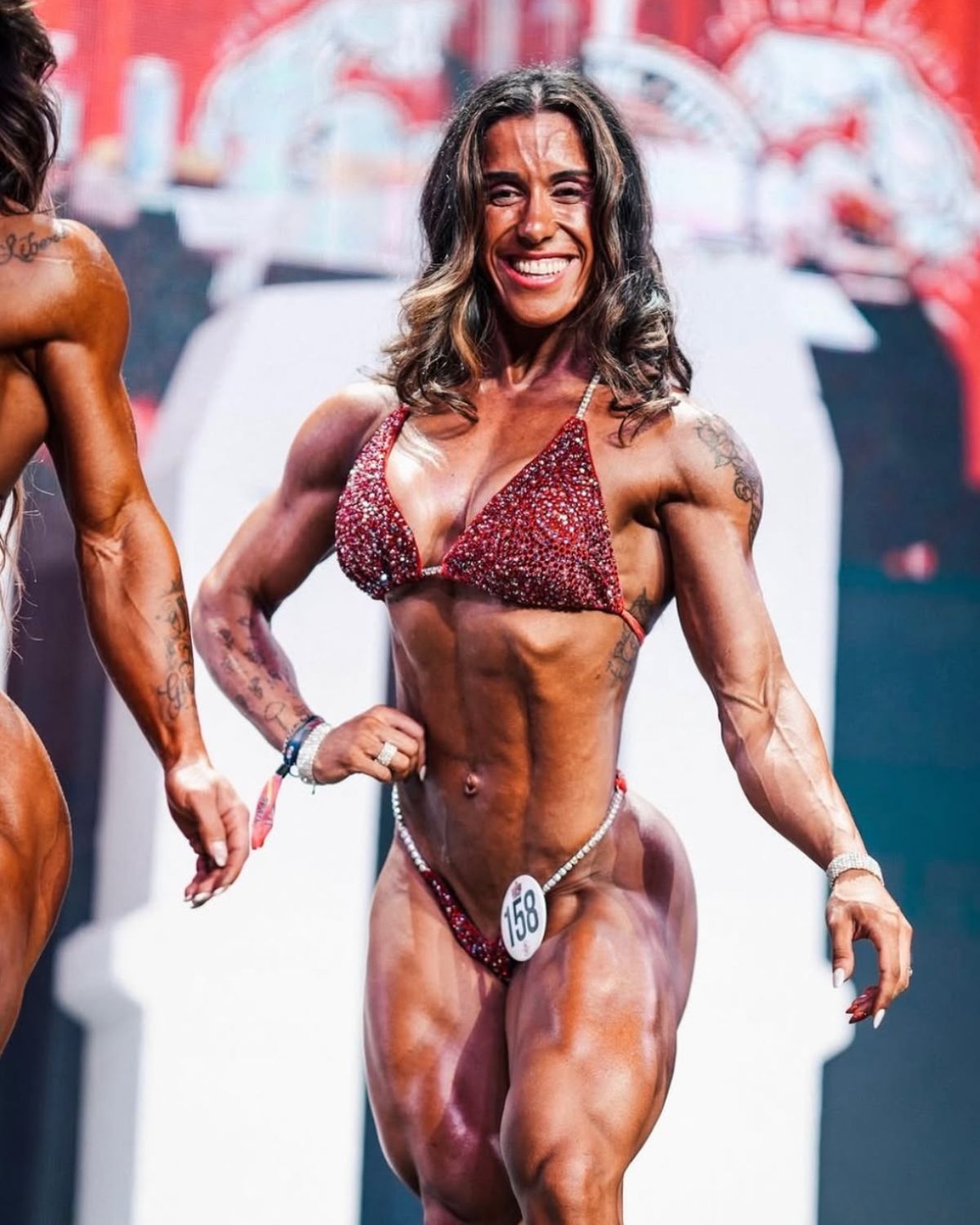Lénia Fernandes a competir na categoria Wellness