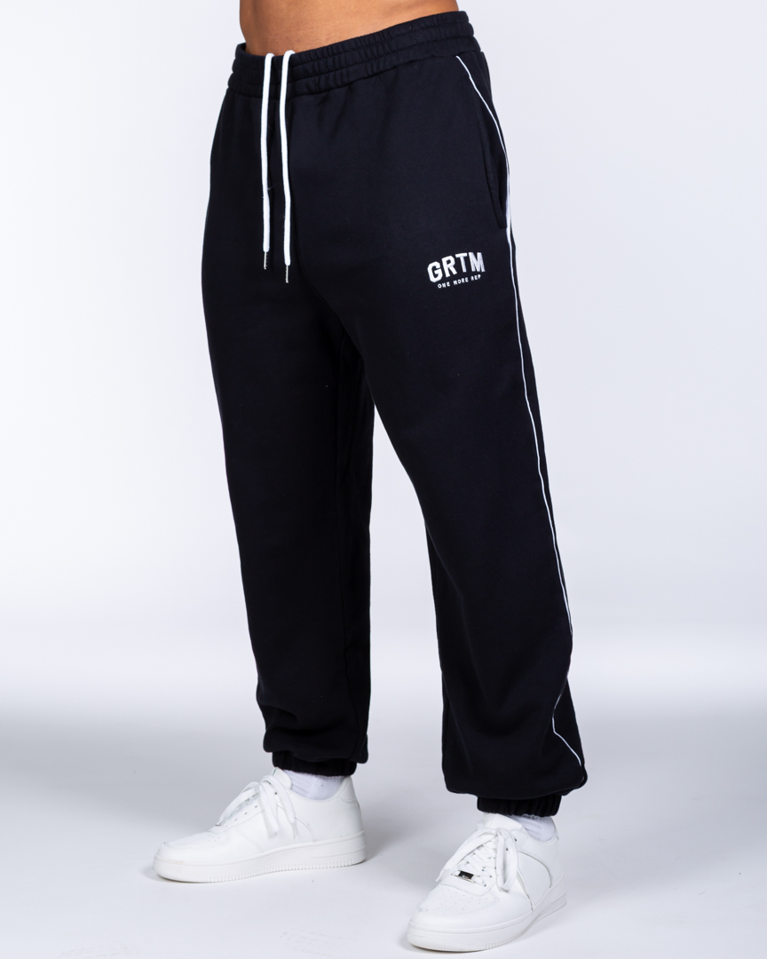 OVERSIZED SWEATPANTS GRTM BLACK